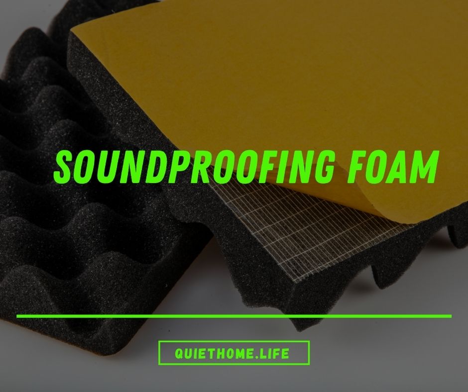 Install Soundproofing Foam To The Wall