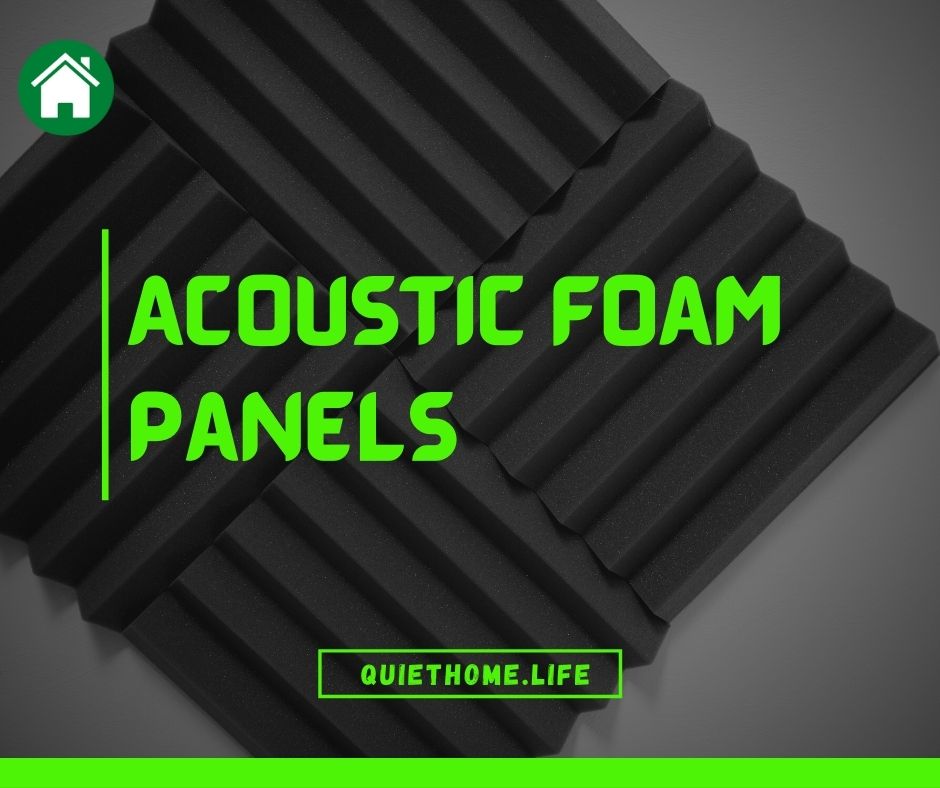 Attach Acoustic Foam Panels