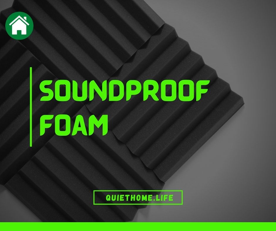 Soundproof Foam on Cavity Wall