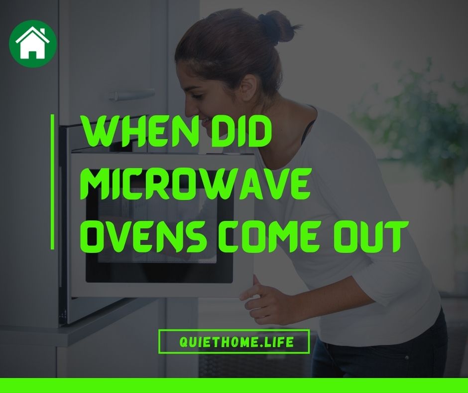 When did microwave ovens come out