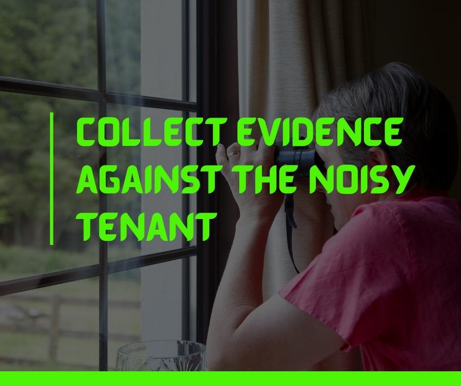 Collect evidence against the noisy tenant