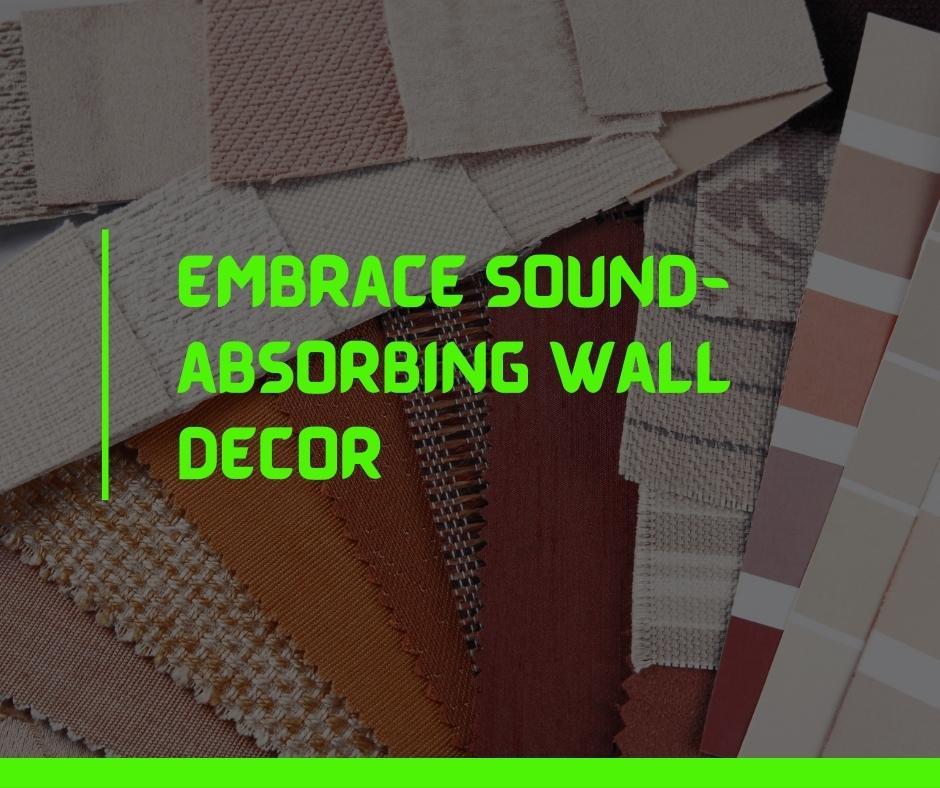 Embrace Sound-Absorbing Wall Decor