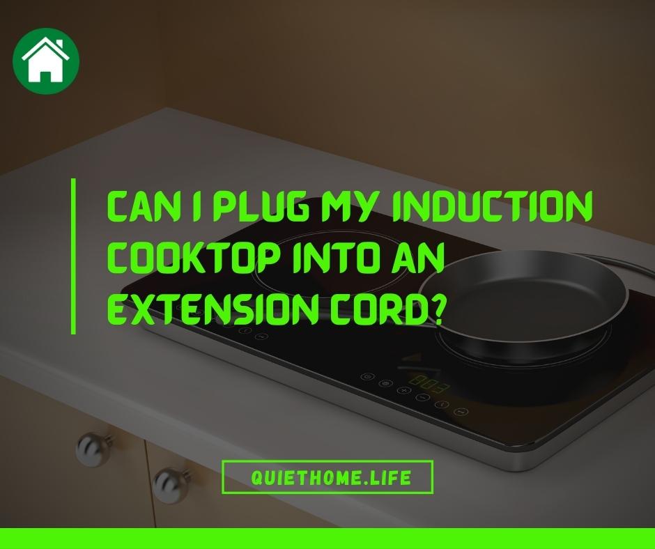 Can I Plug Induction Cooktop Into An Extension Cord